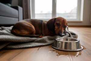 Biegunka u psa: przyczyny i kiedy do weterynarza