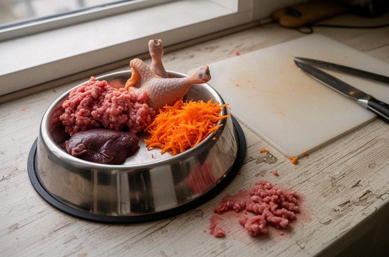 Dieta BARF dla psa: proporcje, zalety i ryzyko